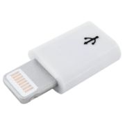 Переходник Lightning (m) - MicroUSB (f) Walker 001 пластиковый