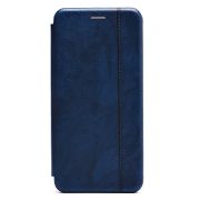 Чехол Honor X8a книжка боковая синий BF+