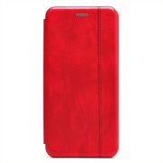 Чехол Honor X8a книжка боковая красный BF+
