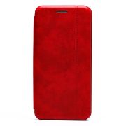 Чехол Honor 9 Lite книжка боковая красный BF+