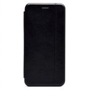 Чехол Samsung S21+ книжка боковая чёрный BF+