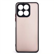 Чехол Honor X8a пластик с защитой камеры чёрный
