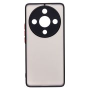 Чехол Honor X9b пластик с защитой камеры чёрный