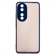 Чехол Honor 90 пластик с защитой камеры синий