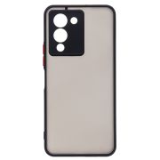 Чехол Infinix Note 12 G96 Turbo пластик с защитой камеры чёрный
