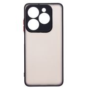 Чехол Infinix Smart 8 Pro пластик с защитой камеры чёрный