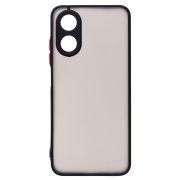 Чехол Oppo A17k пластик с защитой камеры чёрный