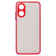 Чехол Oppo A17k пластик с защитой камеры красный
