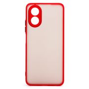 Чехол Oppo A38/Oppo A18 пластик с защитой камеры красный