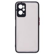 Чехол Oppo A96 пластик с защитой камеры чёрный