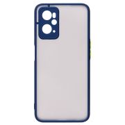 Чехол Oppo A96 пластик с защитой камеры синий