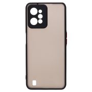 Чехол Realme C31 пластик с защитой камеры чёрный