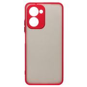 Чехол Realme C33 пластик с защитой камеры красный