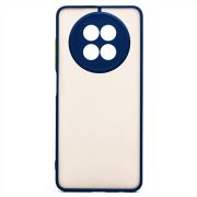 Чехол Realme 12 5G пластик с защитой камеры синий