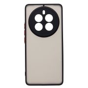 Чехол Realme 12 Pro пластик с защитой камеры чёрный