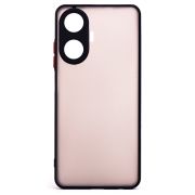 Чехол Realme C55 пластик с защитой камеры чёрный