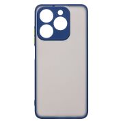 Чехол Realme C61 4G Global пластик с защитой камеры синий
