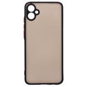 Чехол Samsung A04e/A042 пластик с защитой камеры чёрный