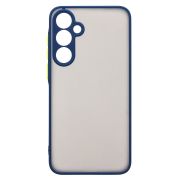 Чехол Samsung A35 пластик с защитой камеры синий