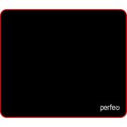 Коврик для мыши Perfeo Black Красный размер 180*220*2 мм