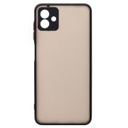 Чехол Samsung A04/A045 пластик с защитой камеры чёрный