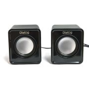 Акустика Dialog Colibri AC-02 - Компьютерные колонки Dialog 6W чёрные