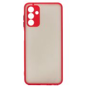 Чехол Samsung A04s/A047 пластик с защитой камеры красный