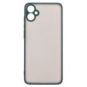 Чехол Samsung A05/A055 пластик с защитой камеры зелёный