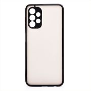 Чехол Samsung A13 4G/A135 пластик с защитой камеры чёрный