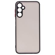 Чехол Samsung A14 4G/A145 пластик с защитой камеры чёрный