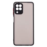 Чехол Samsung A22 4G/A225/M22/M225 пластик с защитой камеры чёрный