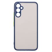 Чехол Samsung A34/A346 пластик с защитой камеры синий