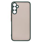 Чехол Samsung A34/A346 пластик с защитой камеры зелёный
