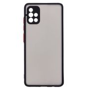 Чехол Samsung A51 4G/A515 пластик с защитой камеры чёрный