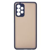 Чехол Samsung A52/A525 пластик с защитой камеры синий