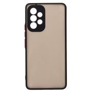 Чехол Samsung A53 5G/A536 пластик с защитой камеры чёрный