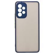 Чехол Samsung A53 5G/A536 пластик с защитой камеры синий