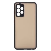 Чехол Samsung A72/A725 пластик с защитой камеры чёрный
