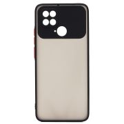 Чехол Xiaomi Poco C40 пластик с защитой камеры чёрный