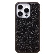 Чехол iPh 15 Pro пластик кристаллы Diamond чёрный