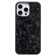 Чехол iPh 16 Pro Max пластик кристаллы Diamond чёрный