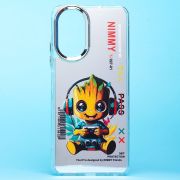 Чехол Realme C67 4G пластик прозрачный с принтом грут