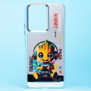 Чехол Xiaomi Redmi 13C 4G/Poco C65 пластик прозрачный с принтом грут