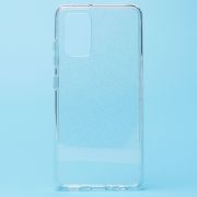 Чехол Samsung A32 4G/A32 силикон мерцающий прозрачный белый