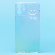 Чехол iPh 12 mini силикон с защитой камеры с частичным рисунком 001