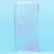 Чехол iPh 12 Pro Max силикон с защитой камеры с частичным рисунком 002