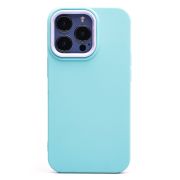 Чехол iPh 13 Pro силикон матовый зелёный