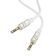 Аудиокабель - Кабель AUX 3.5 (m) - 3.5 (m) Borofone 2BL2 текстиль белый 1м