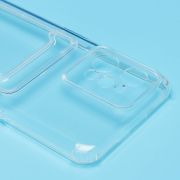 Чехол Realme C31 силикон с картхолдером и защитой камеры прозрачный