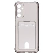 Чехол Samsung A05s/A057 силикон с картхолдером и защитой камеры чёрный